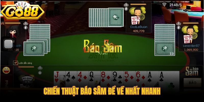 Thời điểm báo sâm trong bài sâm lốc và điều kiện tay bài phù hợp