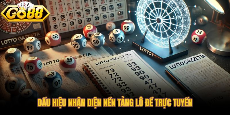 Dấu hiệu vận hành và minh bạch giao dịch lô đề 1 ăn 99 tại Go88