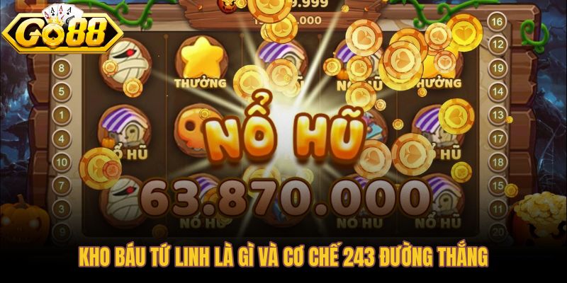 Kho báu Tứ Linh với cơ chế 243 đường thắng trên 5 cuộn