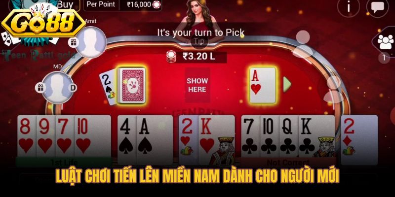 Luật chơi tiến lên miền Nam từ chia lá đến chặn lượt cho tân thủ