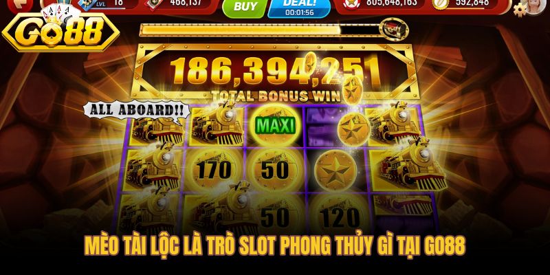 Trò quay mèo tài lộc phong thủy với giao diện cát tường dễ hiểu