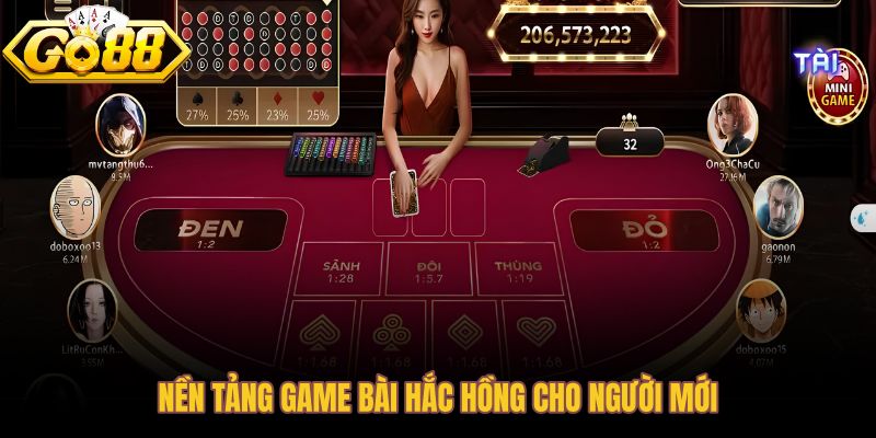 Game bài Hắc Hồng với nhịp nhanh và luồng chơi dễ quan sát