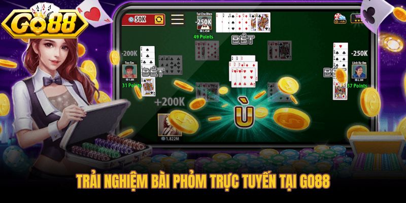 Bài phỏm trực tuyến tại Go88 với tốc độ vào bàn nhanh và giao diện gọn